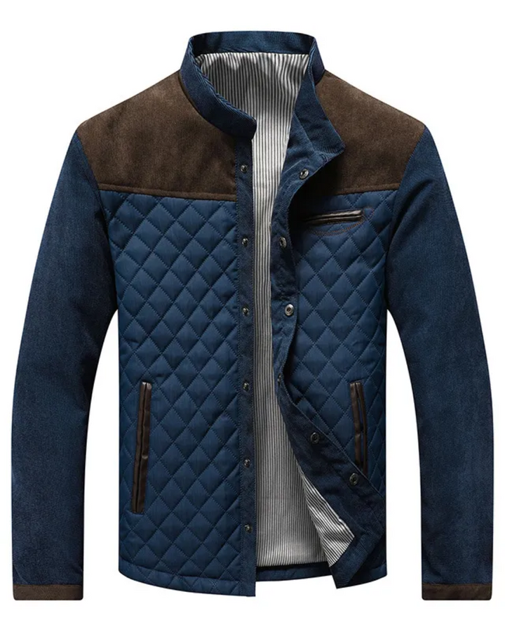 Strukturierte Herrenjacke im Smart Casual Stil; hochwertige Oberbekleidung für modebewusste Männer.