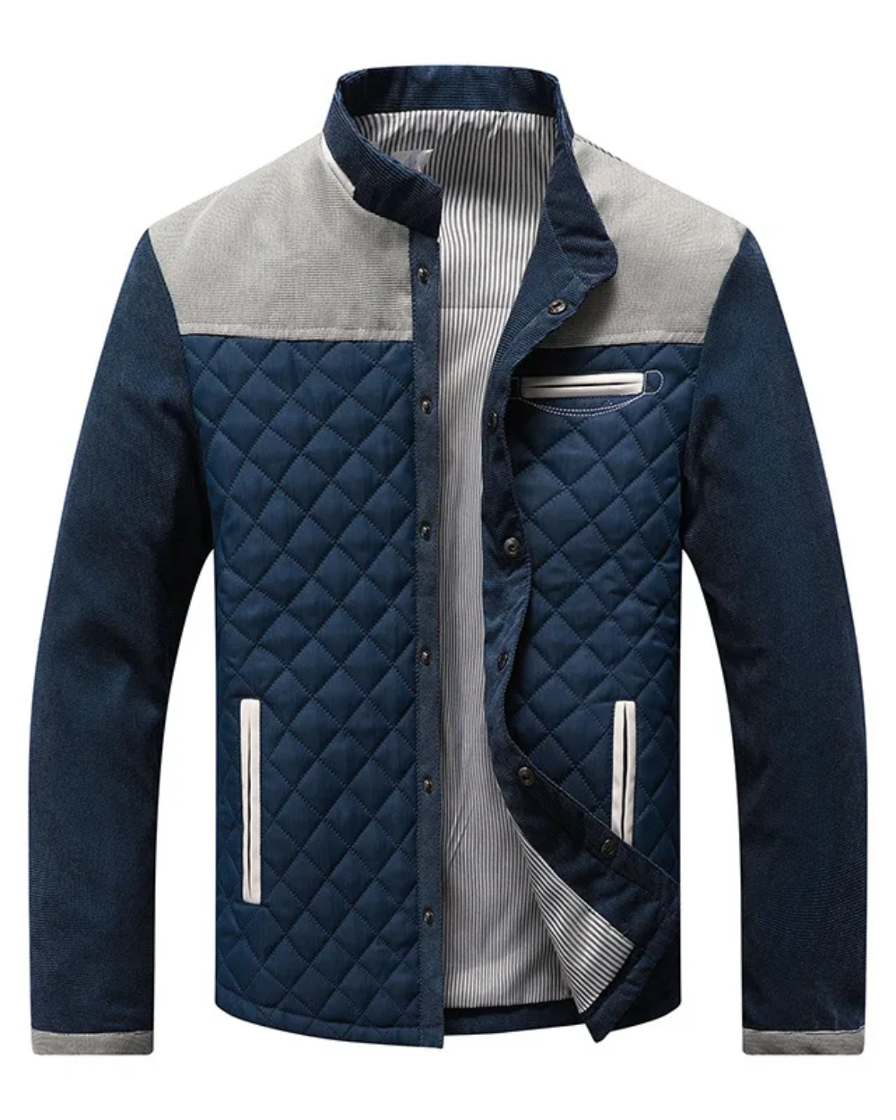 Elegante Herren Winterjacke, stilvoll & alltagstauglich, für jeden Anlass. Ideal für Business & Freizeit.