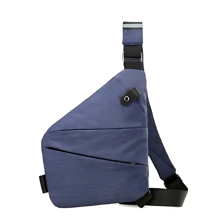 Leichte Schultertasche mit Diebstahlschutz-Funktionen, perfekter Alltagsbegleiter für Damen und Herren.