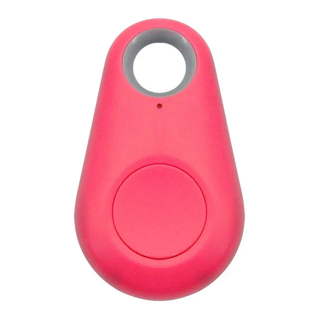 Kompakter GPS-Tracker für Haustiere, wasserdicht, ideal zur Echtzeit-Ortung von Hunden und Katzen, am Halsband befestigt.