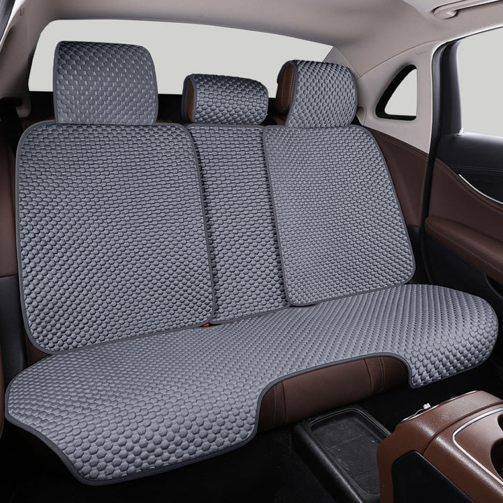 "Kühlende Eisseide Autositzbezüge für Hunde, stilvoll und komfortabel, schützt den Sitz, rutschfest, leicht zu reinigen"