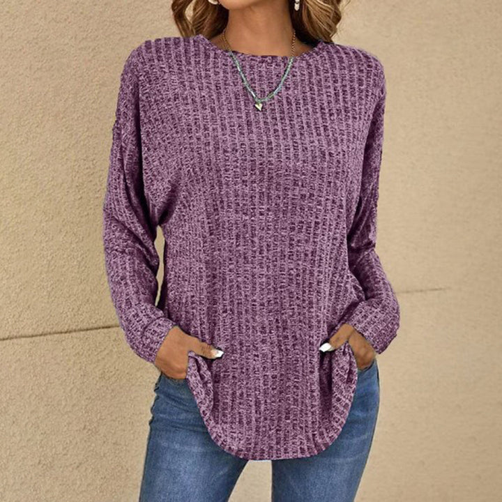 Hochwertiger Damen-Kuschelpullover. Bequemer Langarmpullover für Damenmode, perfekt für Winter & Freizeit.