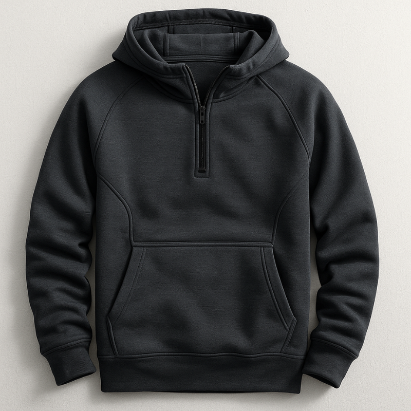 Kuscheliger Herren Pullover für den Winter, mit Kapuze und Regular Fit. Bietet optimalen Komfort für Freizeit & Zuhause.