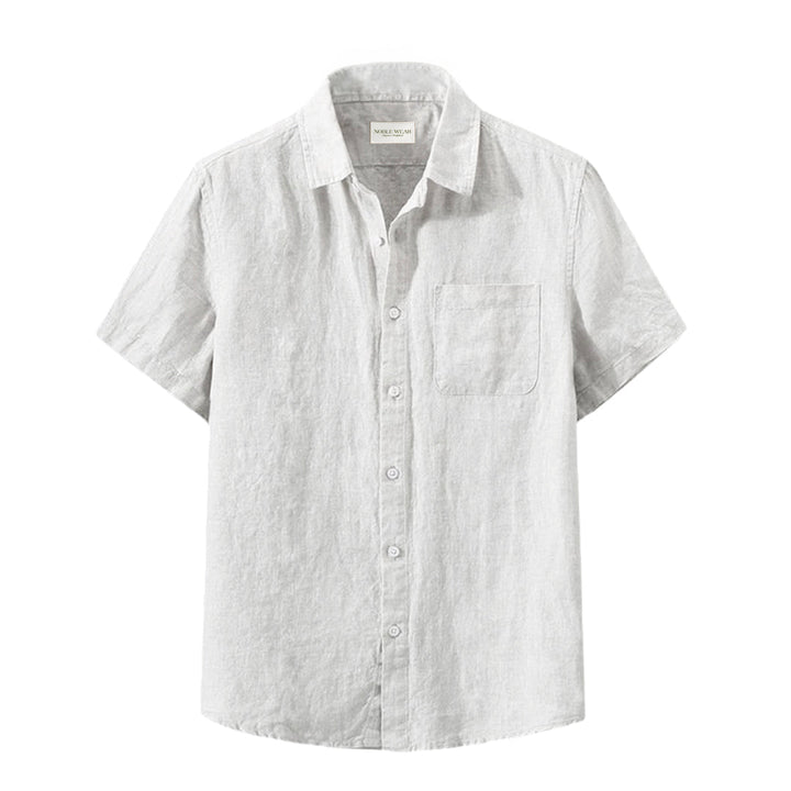 Elegantes Unisex Langarmhemd mit Knopfleiste für Frühling & Sommer. Vielseitiges, atmungsaktives Freizeithemd.