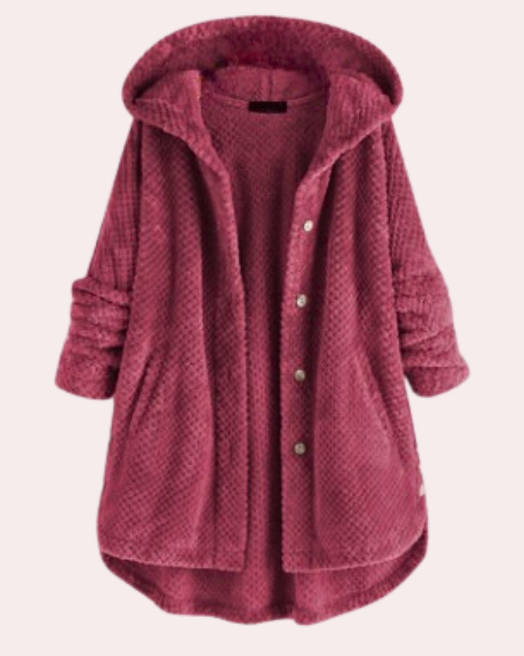 Stilvoller warmer Damen Langmantel mit Kapuze, wasserabweisend. Ideal für die Wintermode und Outdoor-Abenteuer.