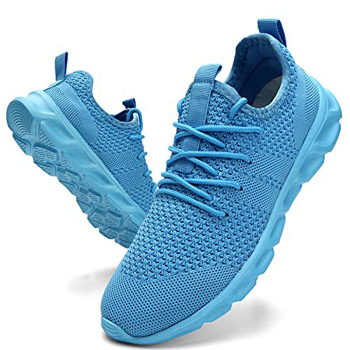 Leichte, atmungsaktive Damen Freizeitschuhe mit 4 cm Ferse und bequemem Material für vielseitigen Komfort.