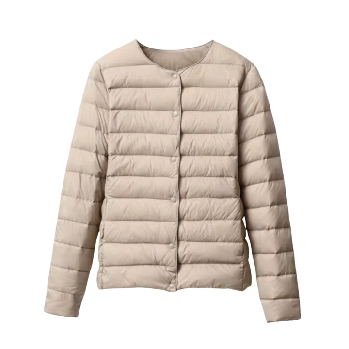 Stilvolle, leichte Damen Frühlings-Steppjacke. Perfekte Übergangsjacke für Outdoor & Alltagsmode.