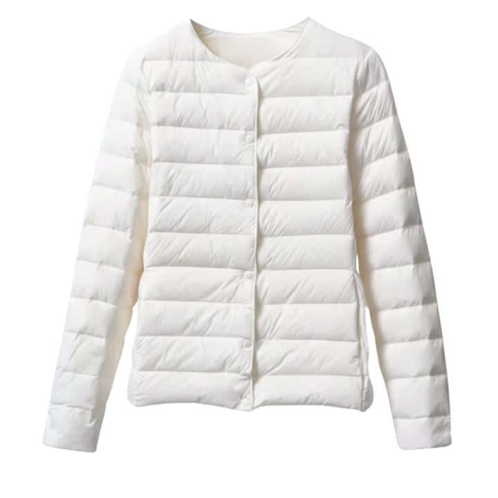 Casual gesteppte Damen Frühlingsjacke, leicht. Perfekt als Alltagsjacke und stilvolle Übergangsjacke.