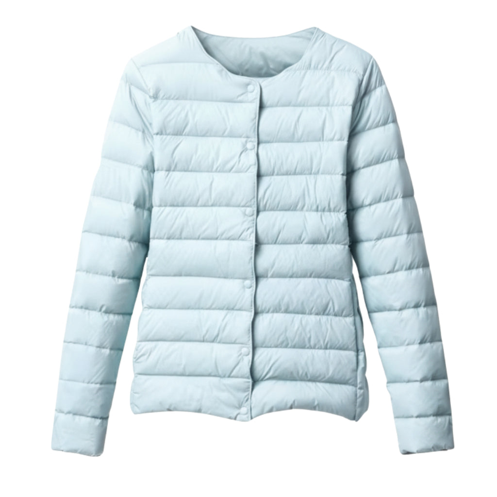 Trendige, leichte Damen Frühlingsjacke, gesteppt. Komfortable Übergangsjacke für stilvolle Outfits.