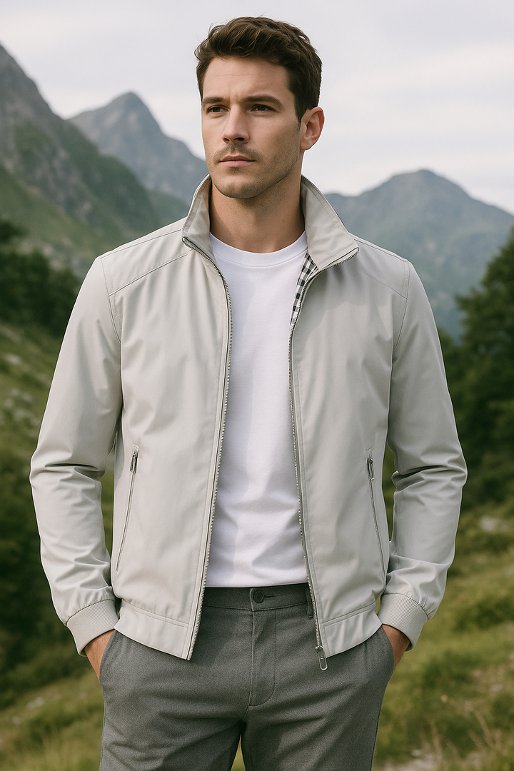 Vielseitige Herren Windjacke: leicht, windabweisend. Ideal für Outdoor, Sport, Reisen, Alltag im Frühling/Herbst.