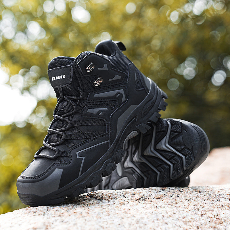 Leichte orthopädische Wanderschuhe für Damen mit abnehmbarem Riemen, rutschfester Sohle und wasserfester Oberfläche.