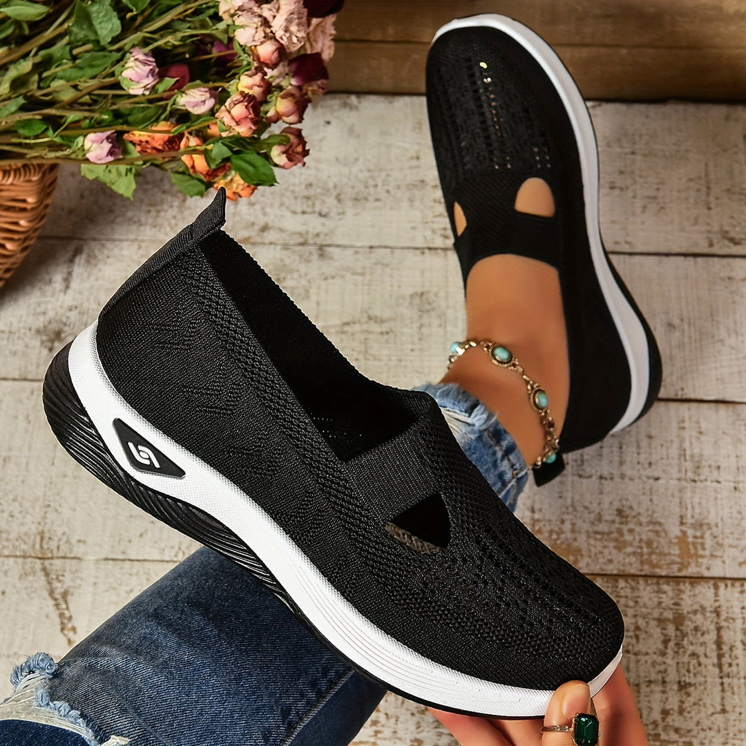 Rutschfeste orthopädische Walkingschuhe, leichte Ganzjahresschuhe für sicheren Halt.
