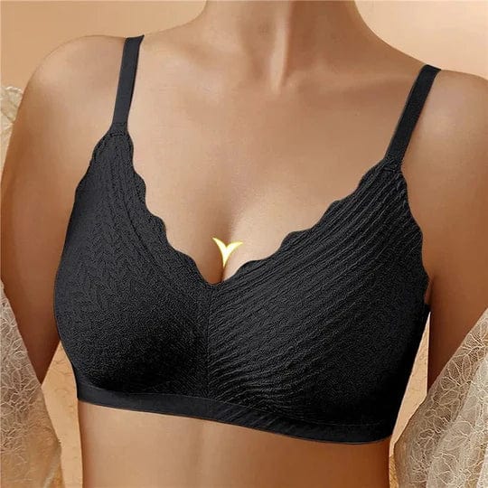 Leichter Damen BH ohne Bügel mit atmungsaktivem Stoff für optimalen Komfort.