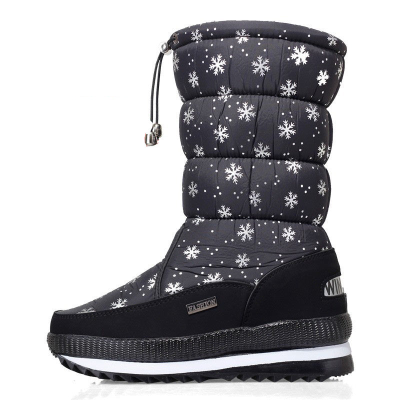 Damen Stiefeletten für den Winter, warm, modisch und rutschfest, perfekt für Alltag & Freizeit.