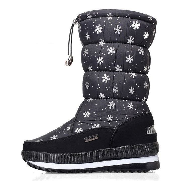 Damen Stiefeletten für den Winter, warm, modisch und rutschfest, perfekt für Alltag & Freizeit.