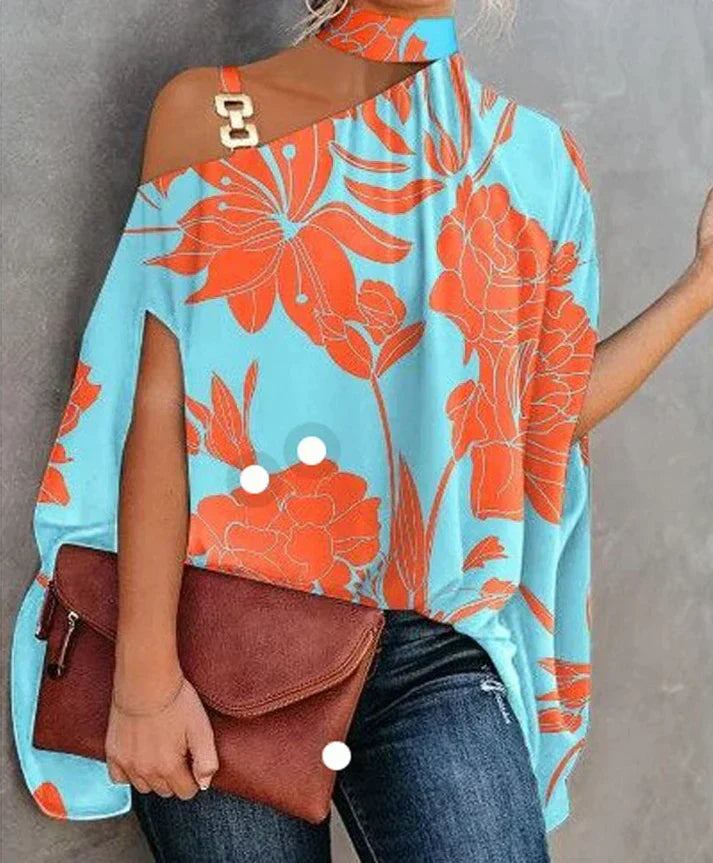 Lockere Damenbluse für vielseitige Alltags-Looks, ideal für Komfort und Stil der modernen Frau.