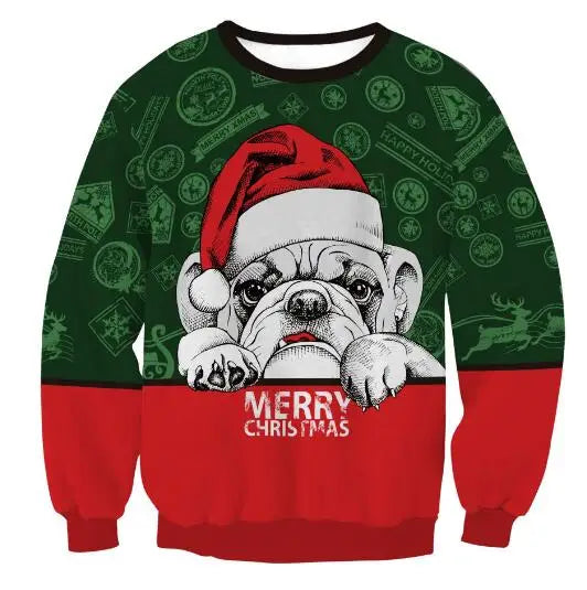 Lustiger Herren Weihnachts-Pullover mit humorvollem Jesus-Motiv für festliche Partys.