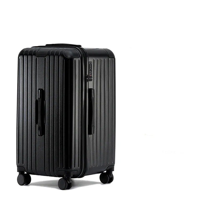 Luxuriöser Hartschalenkoffer Milano Voyager mit 3-Stufen-Erweiterung und modernem Design für Reisen.