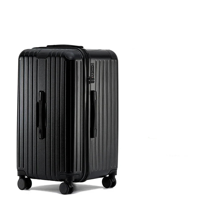 Luxuriöser Hartschalenkoffer Milano Voyager mit 3-Stufen-Erweiterung und modernem Design für Reisen.