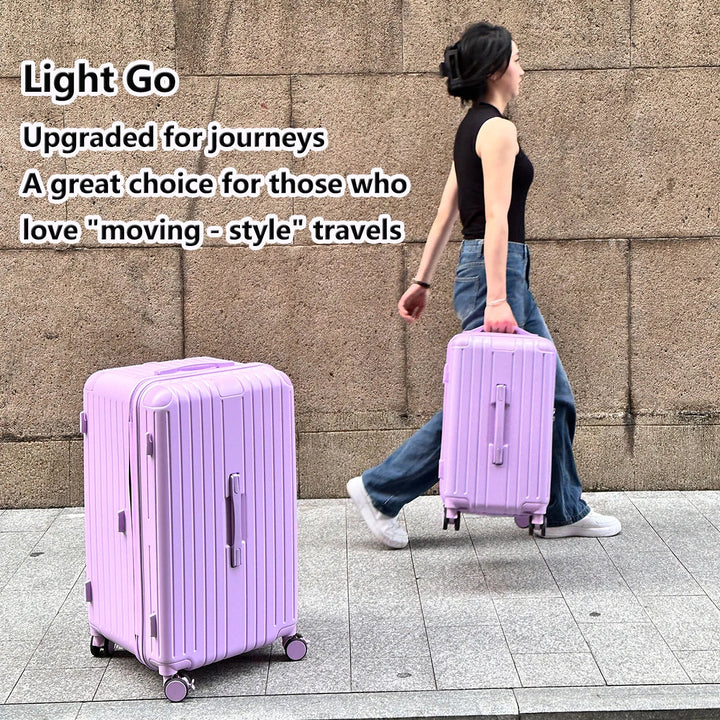 Flexibler Milano Voyager Trolley, erweiterbar für extra Stauraum; ein luxuriöses Gepäckstück für jede Reise.