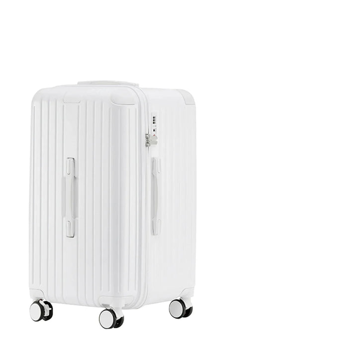 Milano Voyager Luxuskoffer: 3-Stufen-Erweiterung maximiert Stauraum. Mit leisen Rollen & TSA Schloss.