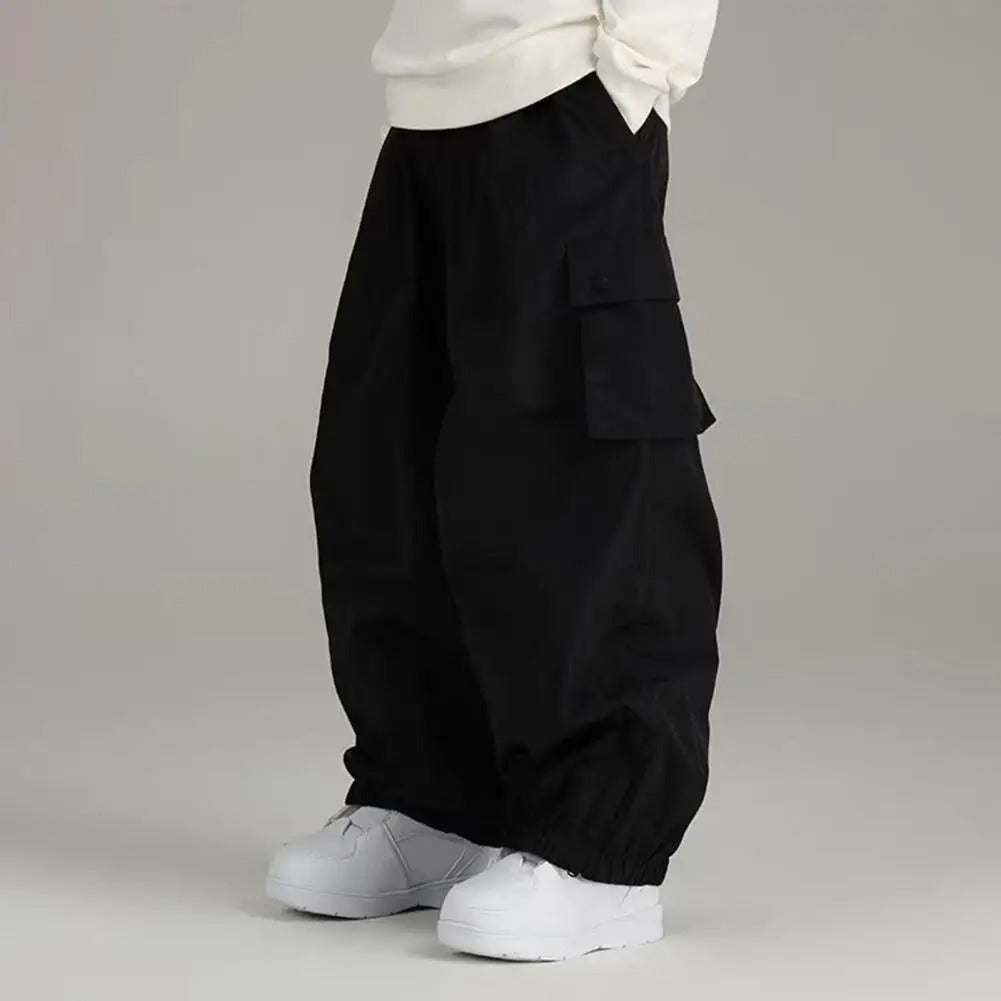 Herren Schneehose mit Cargotaschen – Lässiger Komfort für den Winter