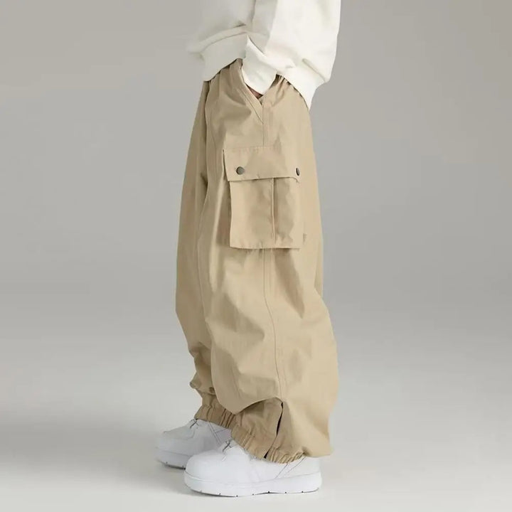 Herren Schneehose mit Cargotaschen – Lässiger Komfort für den Winter