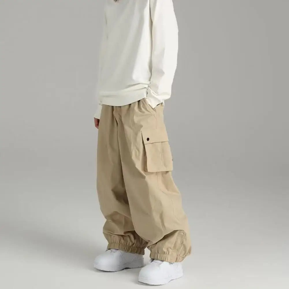 Herren Schneehose mit Cargotaschen – Lässiger Komfort für den Winter