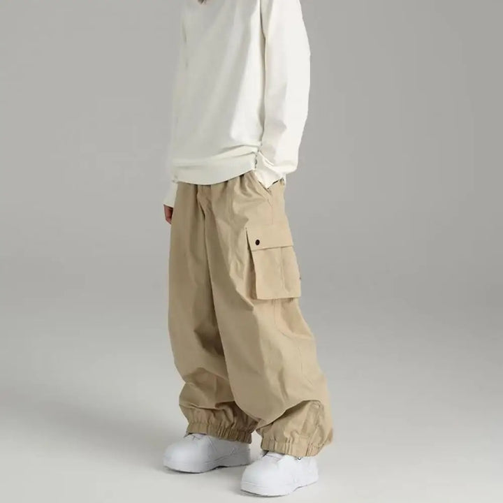 Herren Schneehose mit Cargotaschen – Lässiger Komfort für den Winter