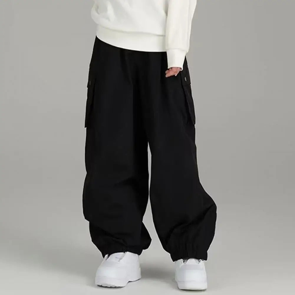 Herren Schneehose mit Cargotaschen – Lässiger Komfort für den Winter