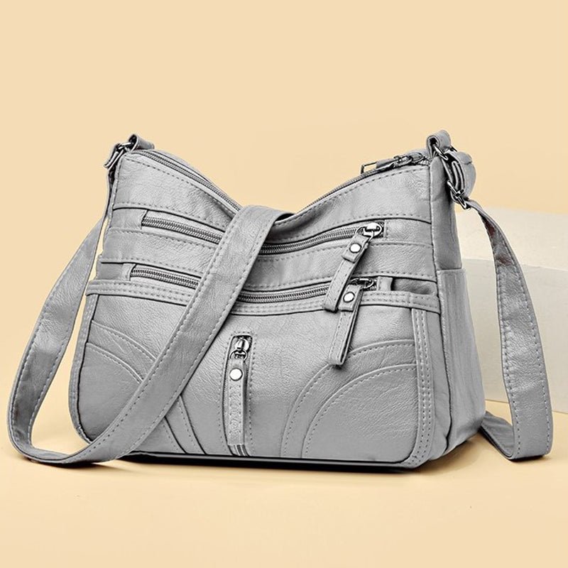 Zeitlose Vintage Damentasche in klassischem Design, ideal als Umhängetasche oder Schultertasche für den Alltag.