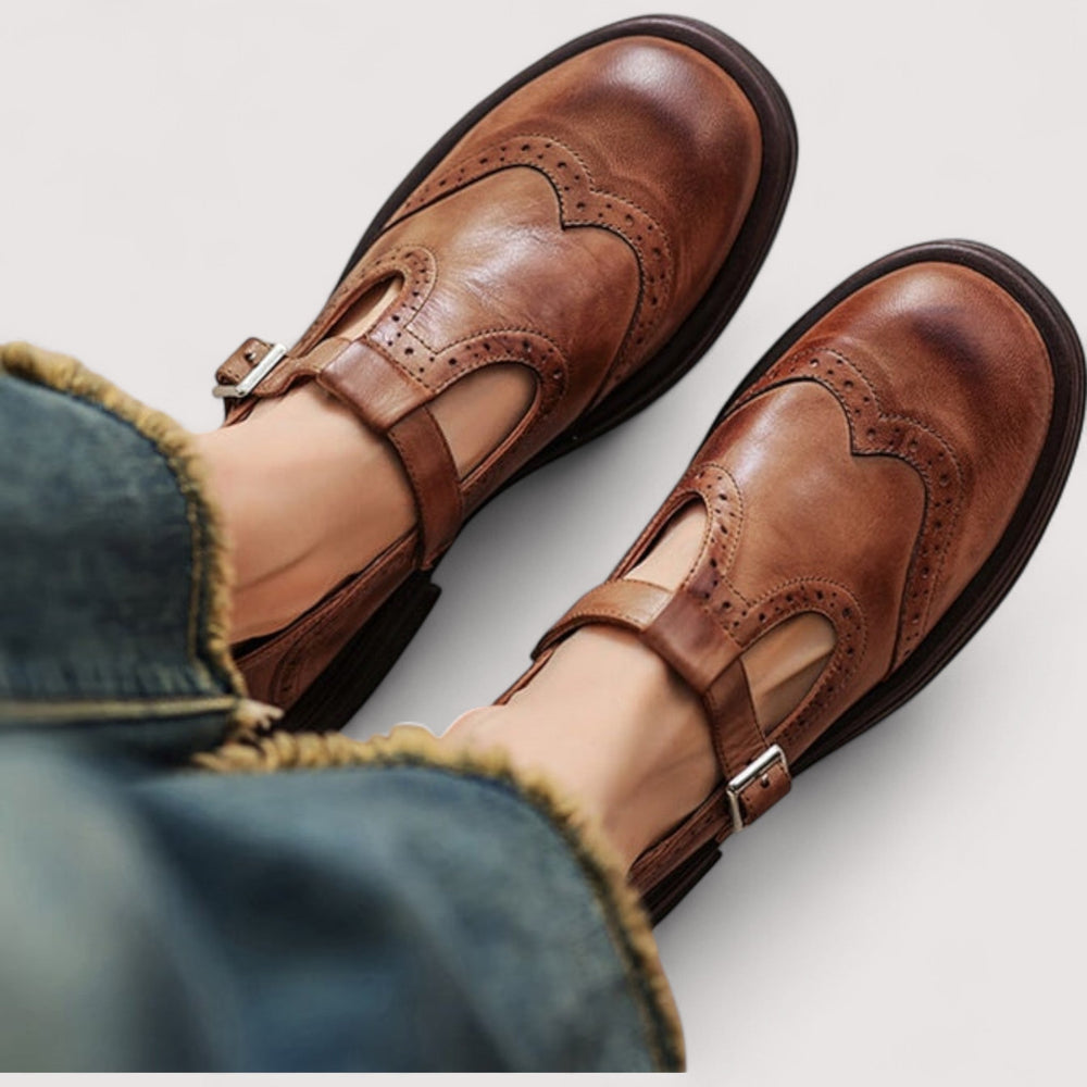 Bequeme & vielseitige Damenschuhe mit Riemen, ideal für den Alltag. Klassisch und mit hohem Komfort.