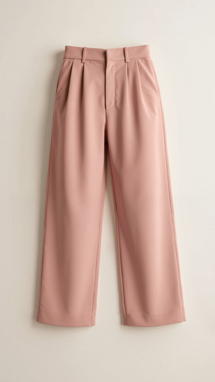 Casual Melanie Damenhose, weitbeinig und hoch geschnitten. Komfortable Sommerhose, sehr stilvoll.