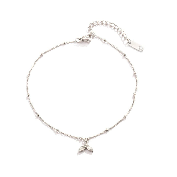 Modisches Strand Accessoire: Elegante Fußkette mit Meerjungfrau Motiv für Damen