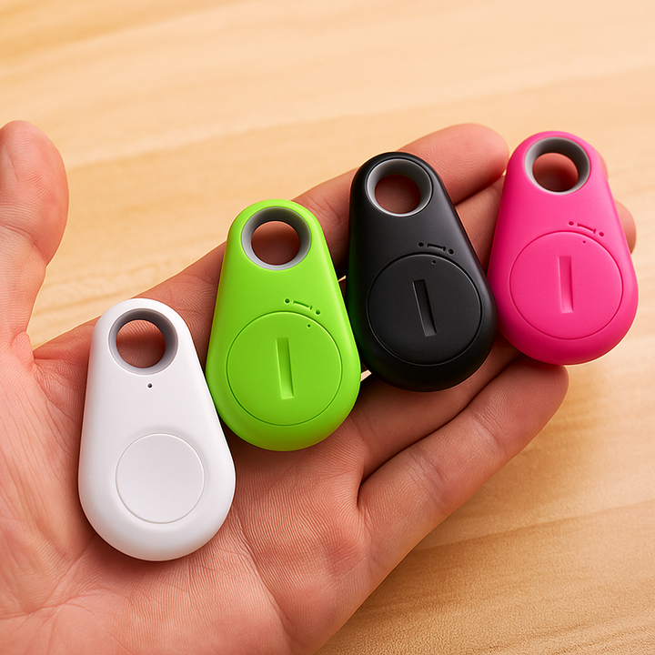 Mini GPS-Tracker für Live-Tracking: Kleiner, schwarzer GPS-Tracker für Kinder, Haustiere & Fahrzeuge zur Echtzeit-Ortung.