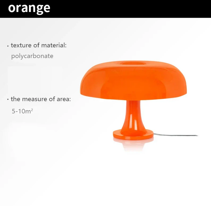 "Minimalistische LED-Pilz-Tischlampe mit weichem Licht, ideal für stilvolle Beleuchtung in Schlafzimmer und Wohnzimmer"