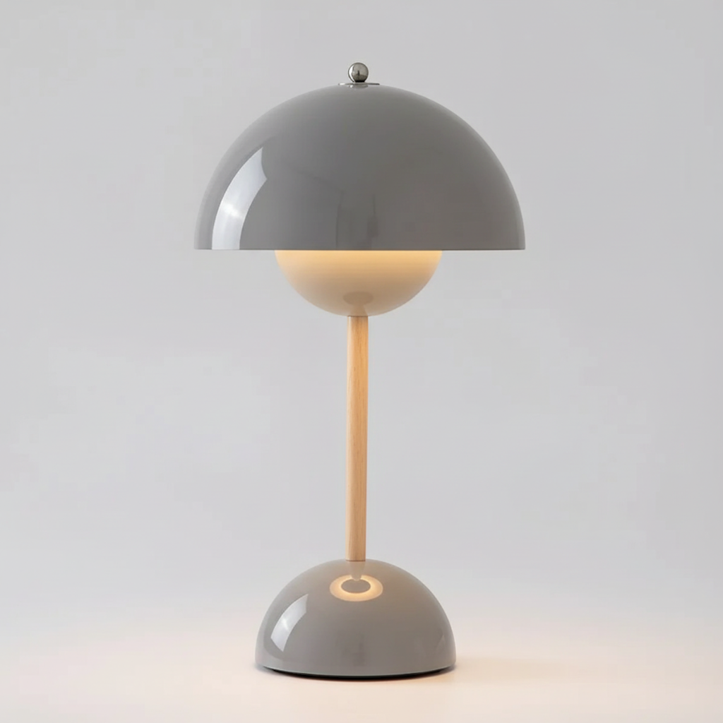Designlampe LED, minimalistisch, skandinavisch, Edelstahl, sanfte Beleuchtung, perfekte Ergänzung für jedes Interieur.