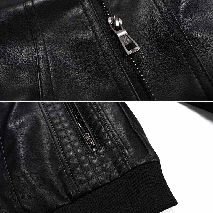 Vielseitige Herren Kapuzenjacke in Schwarz; moderne, komfortable Übergangsjacke für jeden Mann.