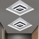 Schwarzes Quadrat 20cm