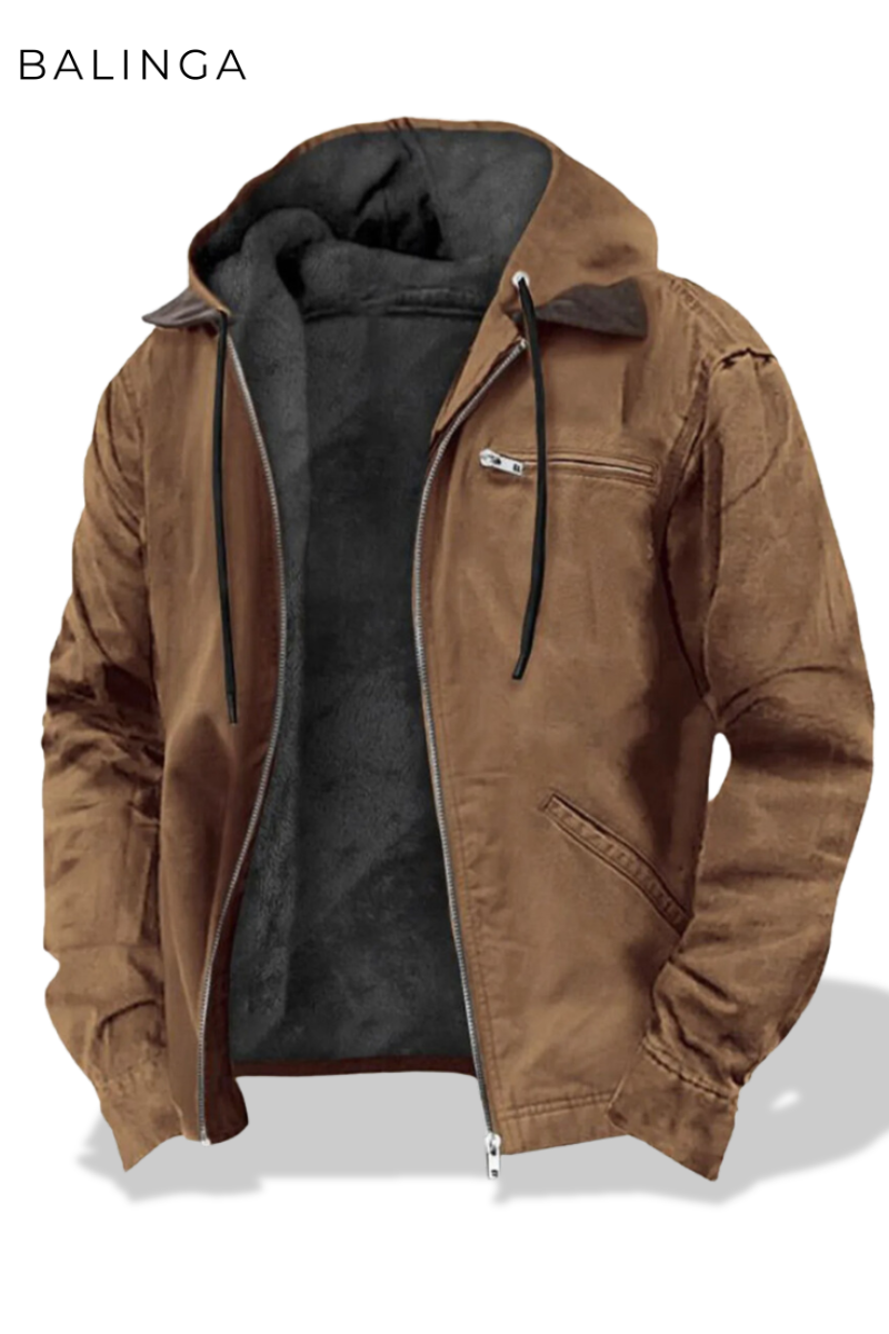 Moderne, taillierte Herren Winterjacke. Vielseitige Bomberjacke für Business & Freizeit. Elegant & stilvoll.