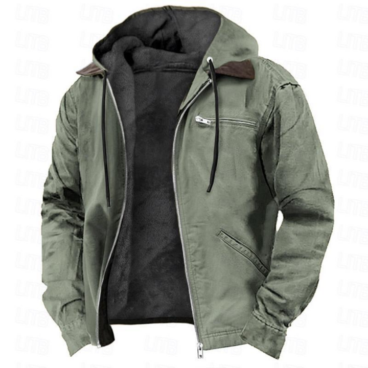 Stilvolle Herren Übergangsjacke, tailliert. Moderne Herbst- & Winterjacke, vielseitig für jeden Anlass.
