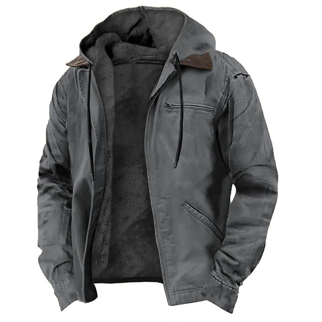 Taillierte Herren Bomberjacke mit modernem Schnitt. Stilvolle Freizeitjacke für Herbst & Winter. Elegant.