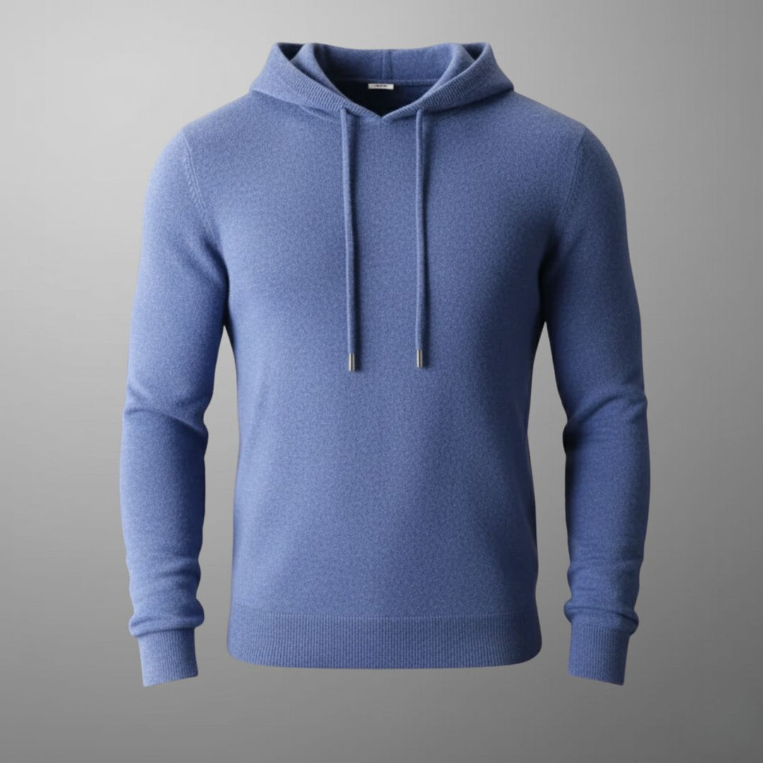 Vielseitiger Herren Kapuzenpullover, lässig und sportlich, ein Basic-Oberteil für moderne Herrenmode.