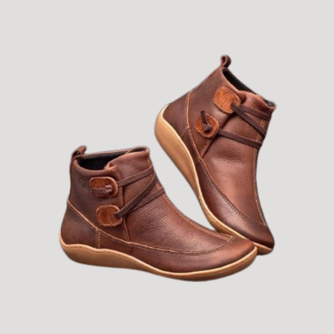 Modische Damen Knöchelriemen Stiefel für den Frühling, stilvoll und bequem, perfekt für lässige Looks.