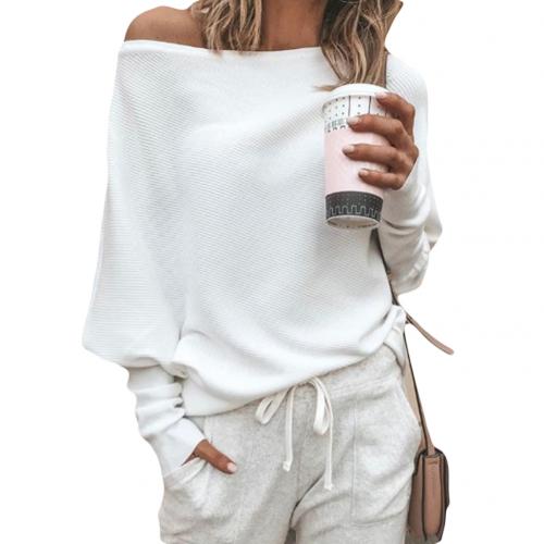 Modischer Damen-Pullover mit Rundhalsausschnitt für Herbst & Winter. Bequem & stylisch für Alltag & Freizeit.