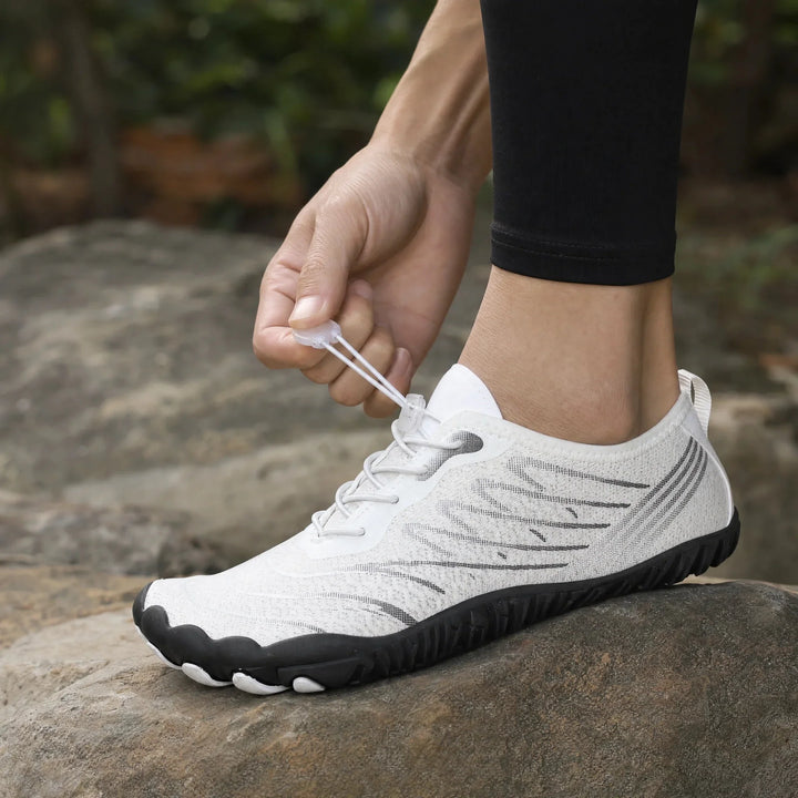 Komfortabler NaturaRun Barfußschuh. Fördert natürliche Haltung, Fußgesundheit & Gehen im Winter.