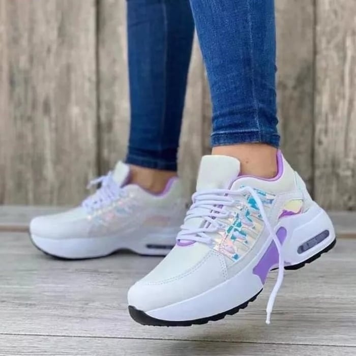 Fußgesunde Damen Komfortschuhe. Orthopädische Sneaker, atmungsaktiv & stützend für Schmerzlinderung & Gehkomfort.