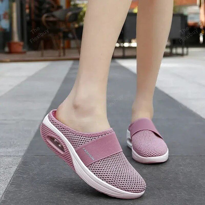 "Orthopädische Komfort-Sneakers für Damen, rutschfest, mit Luftkissen-Technologie, in elegantem, modischem Design."