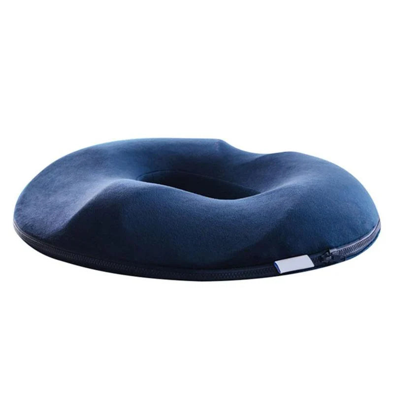 "Orthopädisches Sitzkissen, ergonomisch, Memory-Schaum, sorgt für Sitzkomfort, geeignet für Büro, Auto, Rollstuhl."