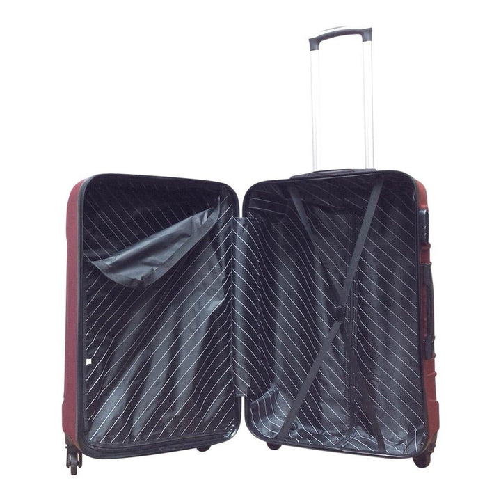 Premium Hartschalen-Trolley, strapazierfähig und modern, ideal als vielseitiges Reisegepäck.